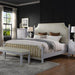 Acme Furniture - House Marchese Queen Bed in Pearl Gray - 28890Q - GreatFurnitureDeal
