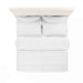 ART Furniture - Blanc Queen Upholstered Panel Bed in Alabaster - 289125-1017 - GreatFurnitureDeal