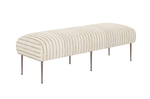 ART Furniture - Blanc Bed Bench in Burnished Bronze - 289149-1040 - GreatFurnitureDeal