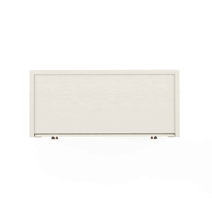 ART Furniture - Blanc 7 Piece Eastern King Upholstered Panel Bedroom Set in Alabaster - 289126-158-1017-7SET