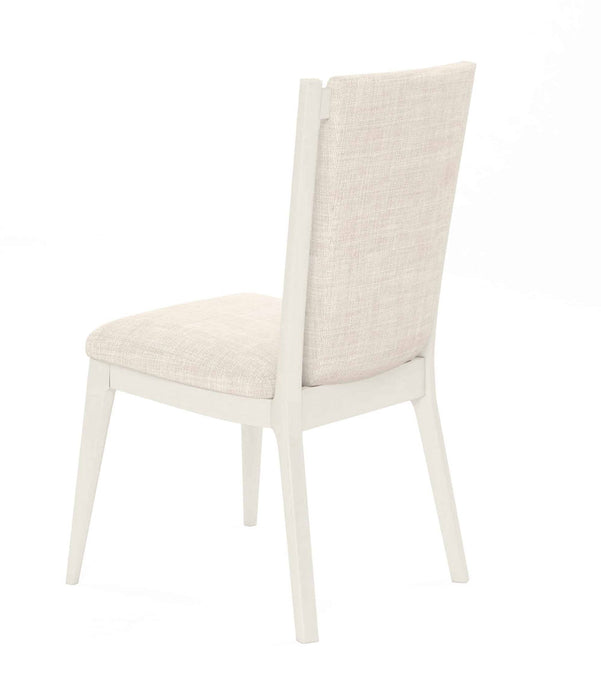 ART Furniture - Blanc Upholstered Back Side Chair in Alabaster (Set of 2) - 289206-1017