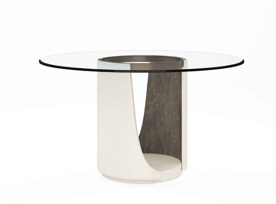ART Furniture - Blanc 7 Piece Round Dining Table Set- 289225-1040-7SET