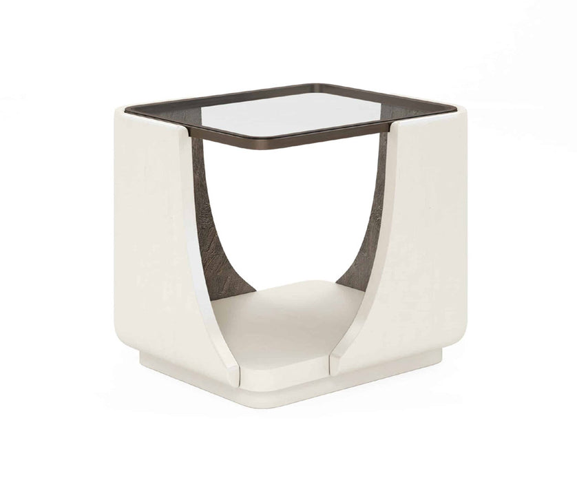 ART Furniture - Blanc End Table in Alabaster - 289303-1040