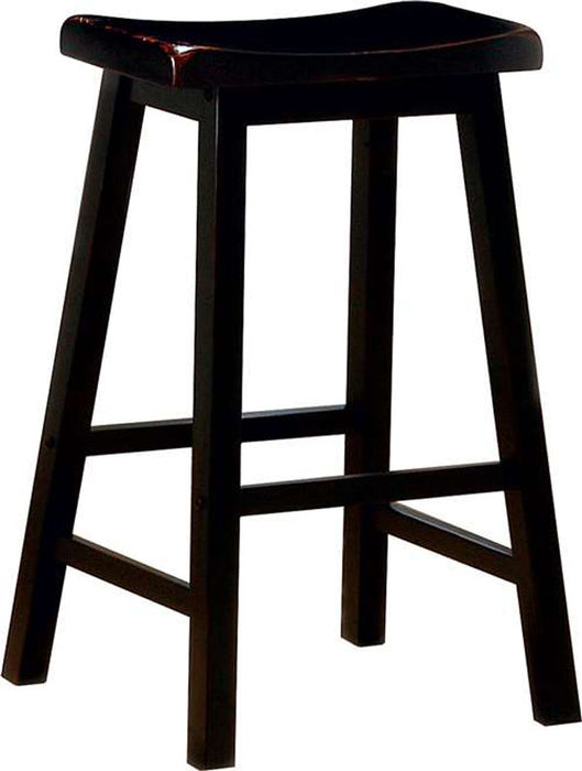 Coaster Furniture - 29" Black Finish Barstools(Set of 2)  - 180029