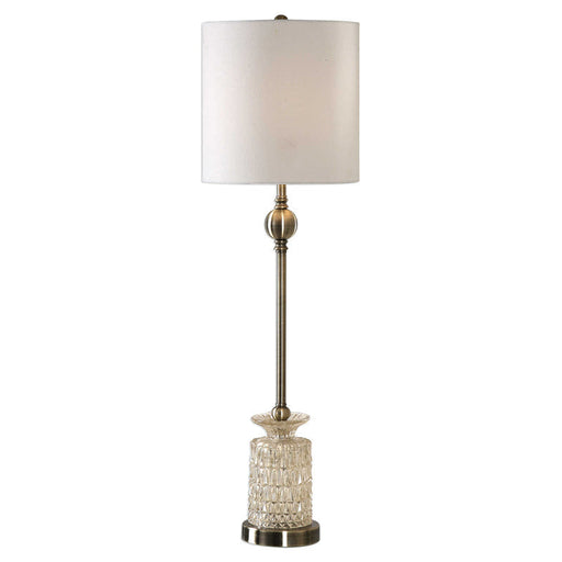 Uttermost - Flaviana Antique Brass Buffet Lamp - 29367-1 - GreatFurnitureDeal