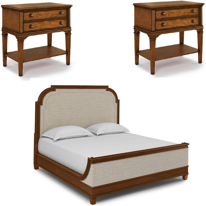 ART Furniture - Newel 3 Piece Queen Bedroom Set in Cherry - 294145-1406-3SET