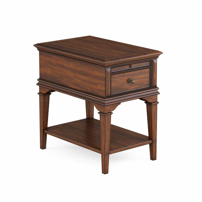 ART Furniture - Newel Chairside Table in Cherry - 294304-1406 - GreatFurnitureDeal
