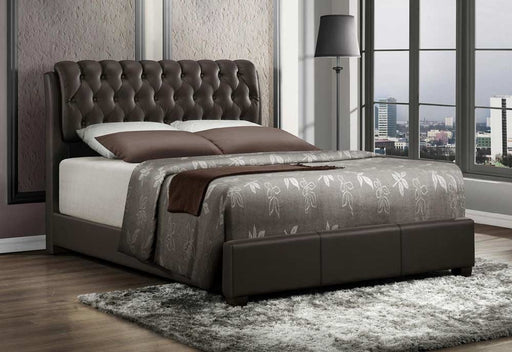 Myco Furniture - Barnes Full Bed in Brown - 2954F-BR - GreatFurnitureDeal