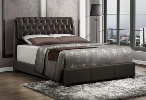 Myco Furniture - Barnes King Bed in Brown - 2956K-BR - GreatFurnitureDeal