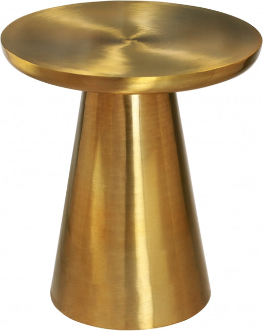 Meridian Furniture - Martini End Table in Brushed Gold - 239-E - GreatFurnitureDeal
