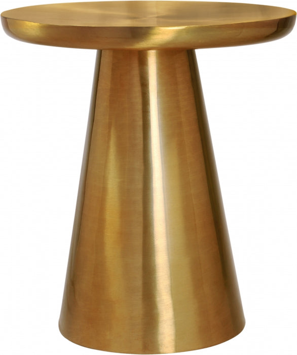 Meridian Furniture - Martini End Table in Brushed Gold - 239-E