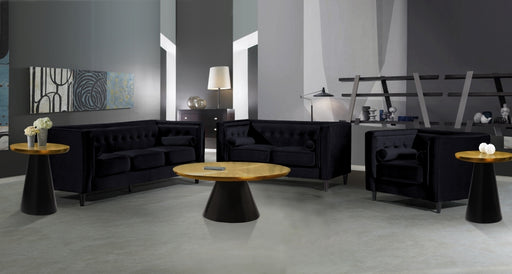 Meridian Furniture - Martini 3 Piece Occasional Table Set in Matte Black - 240-3SET - GreatFurnitureDeal