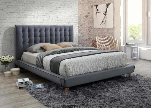 Myco Furniture - Newport Eastern King Bed in Gray - 2990-K-GY - GreatFurnitureDeal