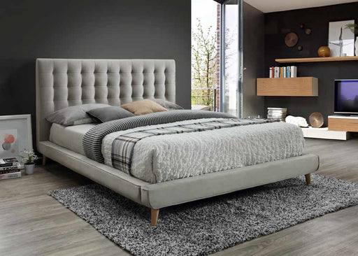 Myco Furniture - Newport Full Bed in Taupe - 2990-F-TA - GreatFurnitureDeal