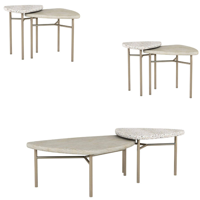 ART Furniture - Cotiere 3 Piece Occasional Table Set in Two-Tone - 299362-365-1243-3SET