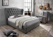 Myco Furniture - Festa Full Bed in Gray - 2993-F-GY