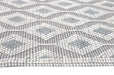 KAS Oriental Rugs - Chloe Ivory/Grey Area Rugs - CHL7723 - GreatFurnitureDeal