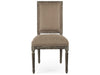 Zentique - Louis Copper Linen Side Dining Chair - FC010-4 E271 A006 - GreatFurnitureDeal