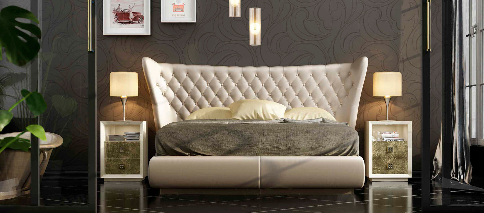 ESF Furniture - Franco Spain Dor 3 Piece Queen Bedroom Set - DOR48Q-3SET - GreatFurnitureDeal