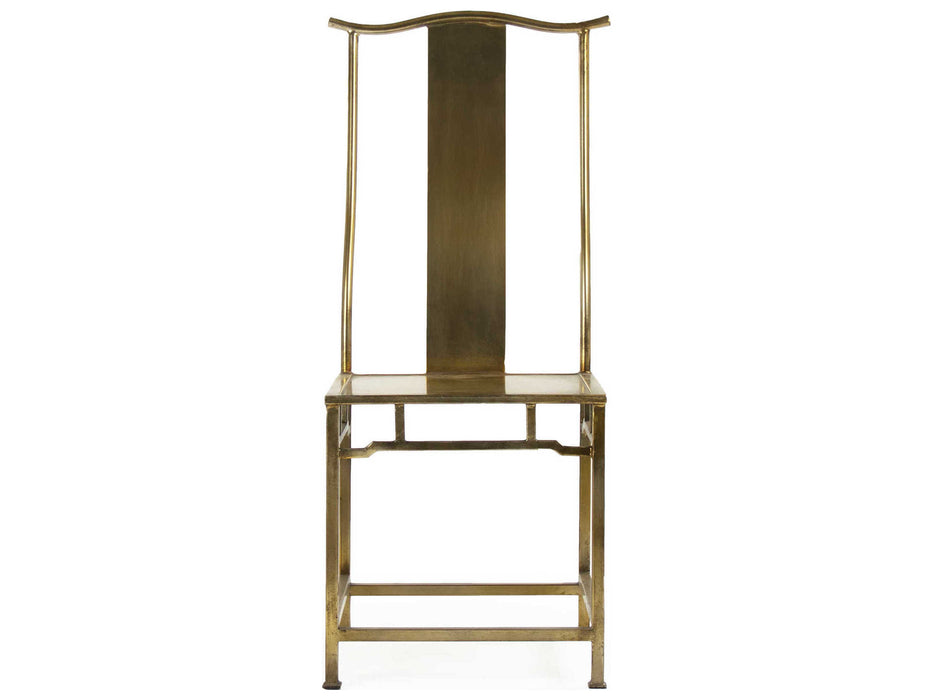 Zentique - Avent Antique Gold Side Dining Chair - EZF142073