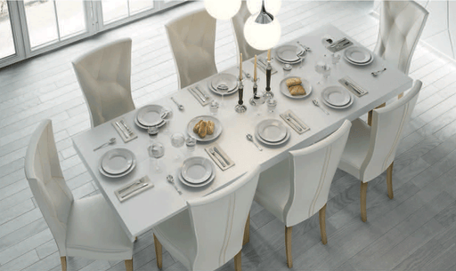 ESF Furniture - Franco Spain AVANTY Dining Table 5 Piece Dining Room Set - AVANTY07-5SET - GreatFurnitureDeal