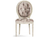 Zentique - Medallion Crushed Champagne Velvet Side Dining Chair - B004-Z 309 A - GreatFurnitureDeal