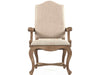 Zentique - Grayson Cotton Linen Arm Dining Chair - CFH422-F E272 C053 - GreatFurnitureDeal