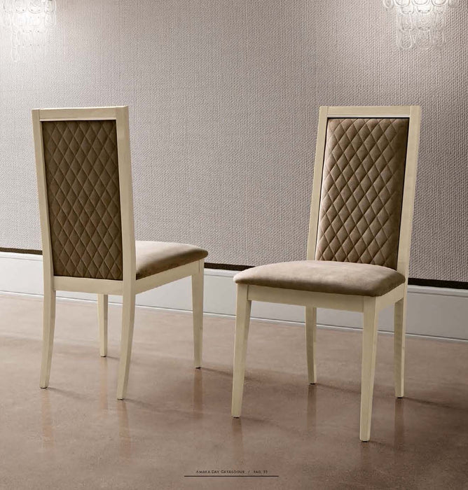 ESF Furniture - Ambra 8 Piece Dining Room Set w-1ext - AMBRATABLE-8SET