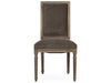 Zentique - Louis Brown Velvet Side Dining Chair - FC010-4 E272 V011 - GreatFurnitureDeal