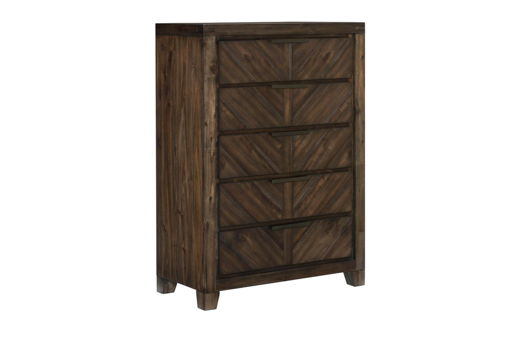 Homelegance - Parnell Chest in Distressed Espresso - 1648-9 - GreatFurnitureDeal