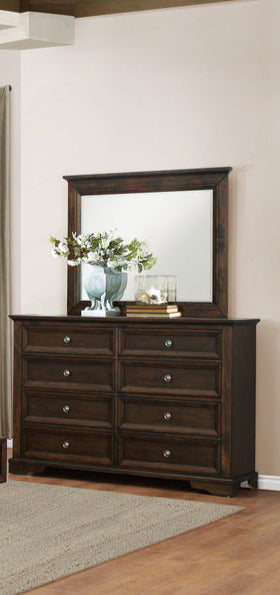 Homelegance - Eunice Dresser with Mirror - 1844DC-5-1844DC-6 - GreatFurnitureDeal