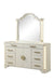 GFD Home - Jasmine Queen 5-N Pc Unique LED Bedroom Set made with Wood in Beige - GreatFurnitureDeal