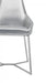 GFD Home - Modrest Sarah Modern Pearl Grey Leatherette Dining Chair (Set of 2) - GreatFurnitureDeal