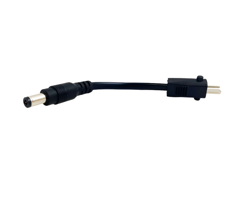 Parker Living - Conversion cable round barrel plug to standard 2 pin male connection for wireless batteries - GreatFurnitureDeal