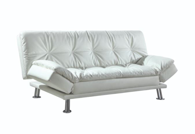 Coaster Furniture - Dilleston White Sofa Bed - 300291 - GreatFurnitureDeal