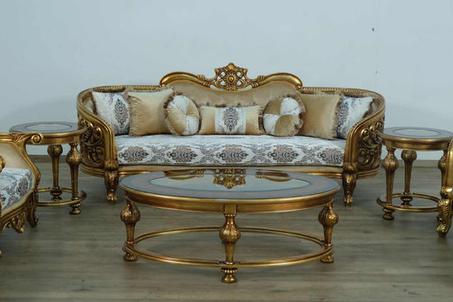 European Furniture - Bellagio End Table in Bronze- 30018-ET - GreatFurnitureDeal