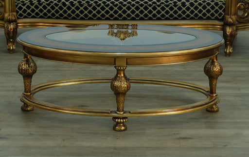European Furniture - Bellagio Coffee Table in Bronze - 30018-CT - GreatFurnitureDeal