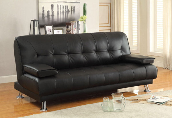 Coaster Furniture - Braxton Black Sofa Bed - 300205 - GreatFurnitureDeal