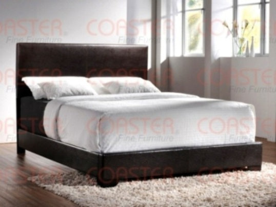 Coaster Furniture - Conner 3 Piece Eastern King Upholstered Bedroom Set with Low Profile - 300261KE-3SET