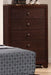 Coaster Furniture - Conner Black 5 Piece Full Bedroom Set - 300260F-5SET