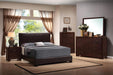 Coaster Furniture - Conner 3 Piece Queen Upholstered Bedroom Set with Low Profile - 300261Q-3SET - GreatFurnitureDeal