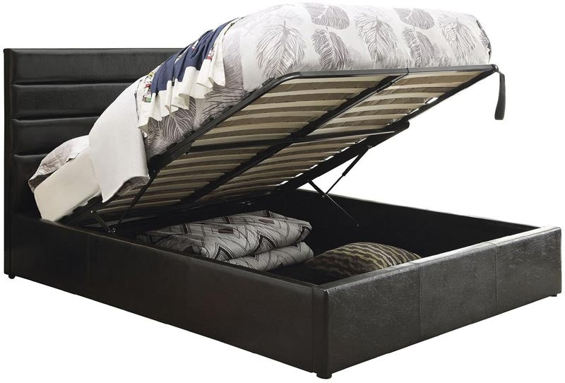 Coaster Furniture - Riverbend Black Queen Platform Bed - 300469Q - GreatFurnitureDeal