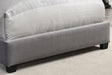 Coaster Furniture - Pissarro Grey Velvet Eastern King Platform Bed - 300515KE - GreatFurnitureDeal