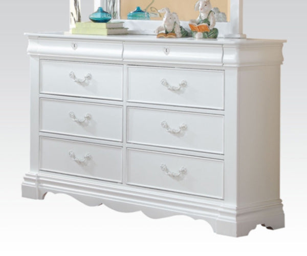 Acme Furniture - Estrella Youth Dresser in White - 30245 - GreatFurnitureDeal