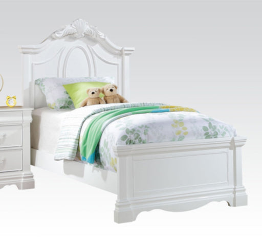 Acme Furniture - Estrella Youth Twin Bed in White - 30240T - GreatFurnitureDeal