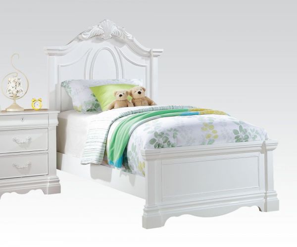 Acme Furniture - Estrella 3 Piece Twin Bedroom Set in White - 30240T-3SET