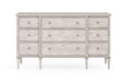 ART Furniture - Somerton 5 Piece Eastern King Bedroom Set in Vintage Linen - 303156-158-2817-5SET - GreatFurnitureDeal