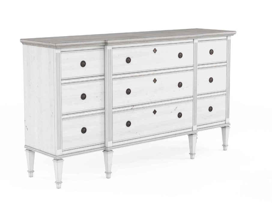 ART Furniture - Somerton Dresser in Weathered Grey - 303131-2840