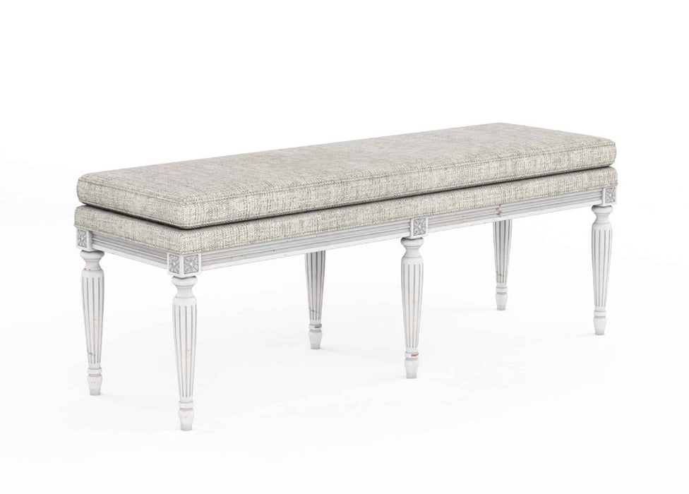 ART Furniture - Somerton Bed Bench in Fleur de Sel - 303149-2824