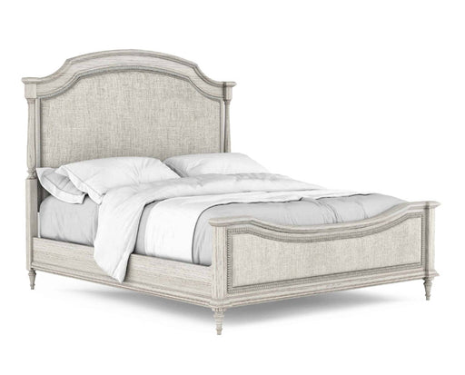 ART Furniture - Somerton Queen Upholstered Panel Bed in Vintage Linen - 303155-2817 - GreatFurnitureDeal